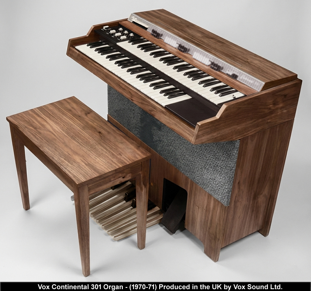 Vox Continental 301 Organ (UK Production)